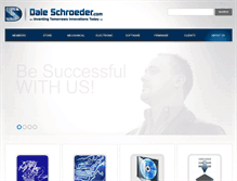 Tablet Screenshot of daleschroeder.com